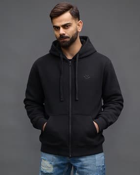 wrogn Men Cotton Relaxed Fit Sweatshirt-picture-11