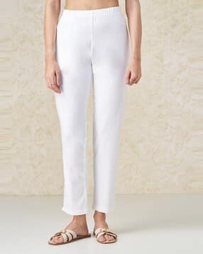 rangmanch by pantaloons Women Cotton Elasticated Waist Pants-picture-7