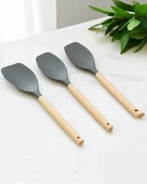 baskety Set of 3 Spoonulas with Wooden Handle-picture-23