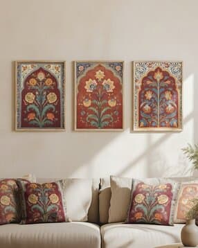 saf Set of 3 Printed Self-Assembly MDF Framed Wall Arts-picture-35