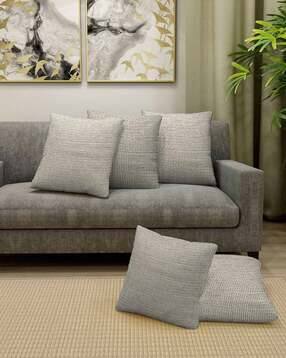 klotthe Set of 5 Square-Shaped Cushion Covers 16" x 16"-picture-40