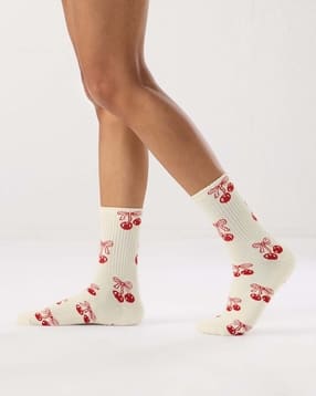 the souled store Women Printed Ankle Length Socks-picture-40