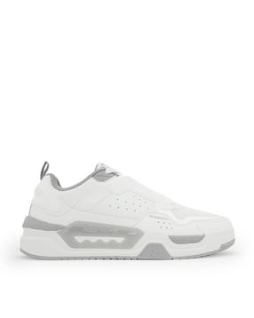Men Round Toe Lace-Up Sneakers-image-16