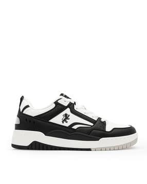 Men Round Toe Lace-Up Sneakers-image-33
