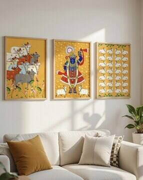 saf Set of 3 Printed Self-Assembly MDF Framed Wall Arts-picture-48