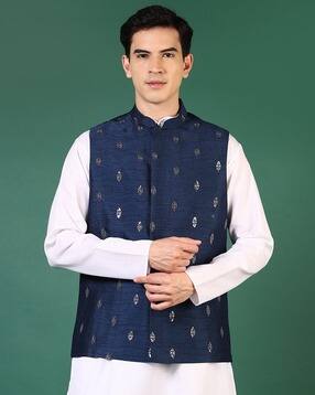 v-mart Men Nehru jacket with Insert Pockets-picture-42