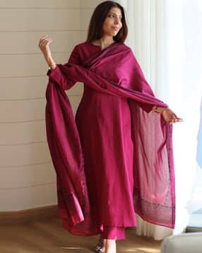 Women Straight Kurta Suit Set-image-45