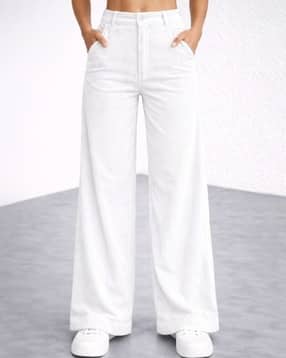 buda jeans co Women Ribbed Relaxed Fit Pants-picture-38