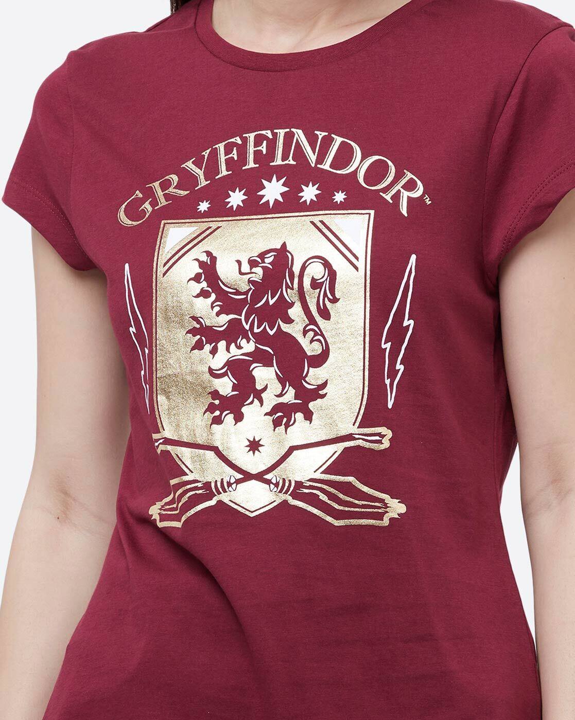 Graphic Print Round-Neck T-Shirt