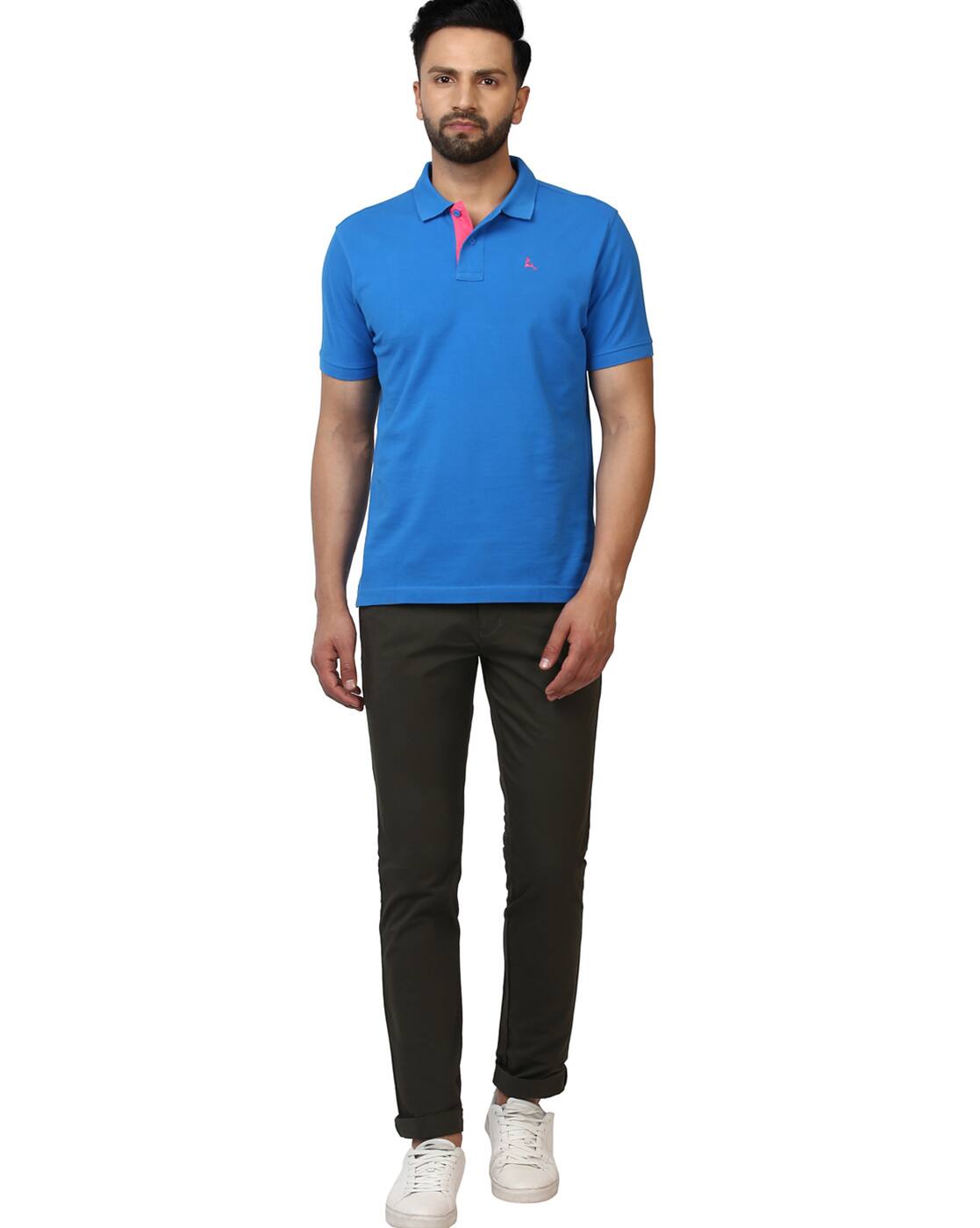 Tapered Flat-Front Trousers