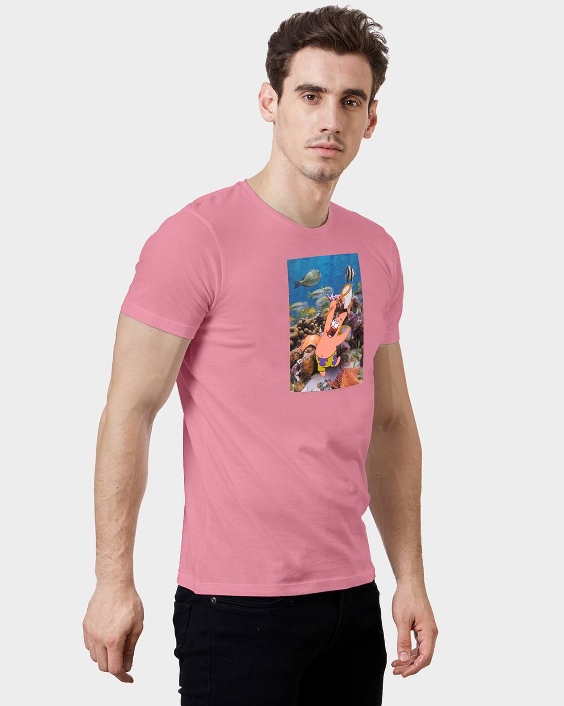 Graphic Print Crew- Neck T-shirt