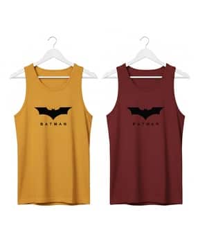 antiloop Men Pack of 2 Printed Vests-picture-17