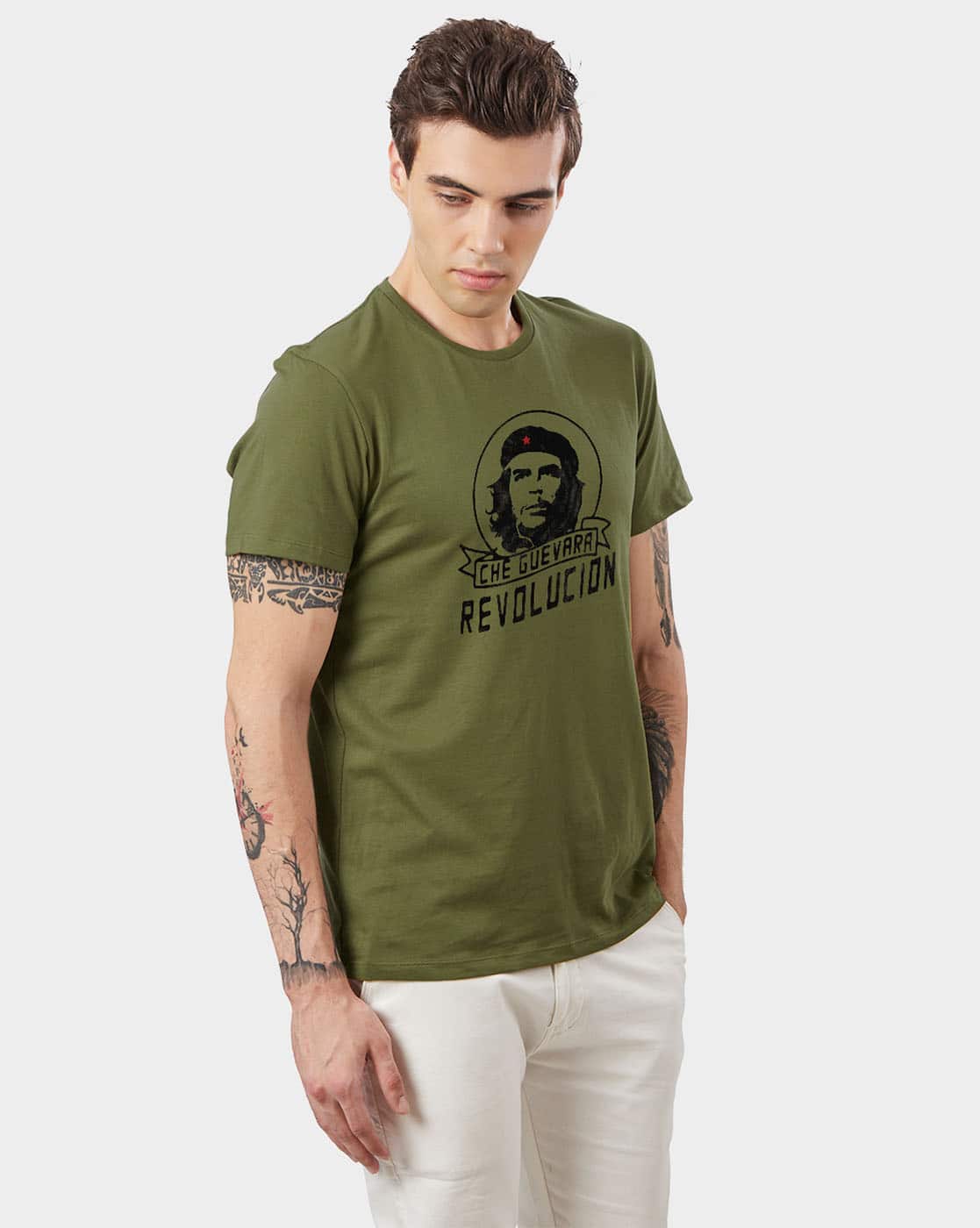 Graphic Print Crew-Neck T-shirt