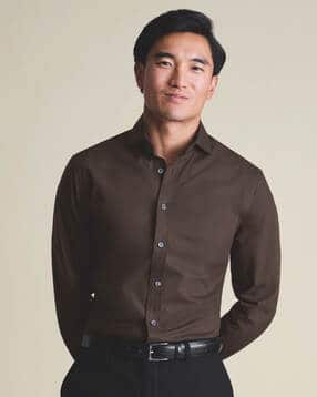 charles tyrwhitt Non-Iron Poplin Cutaway Slim Fit Shirt-picture-17