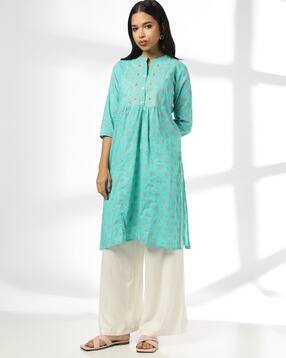 siyahi Women Floral Print Straight Kurta-picture-25