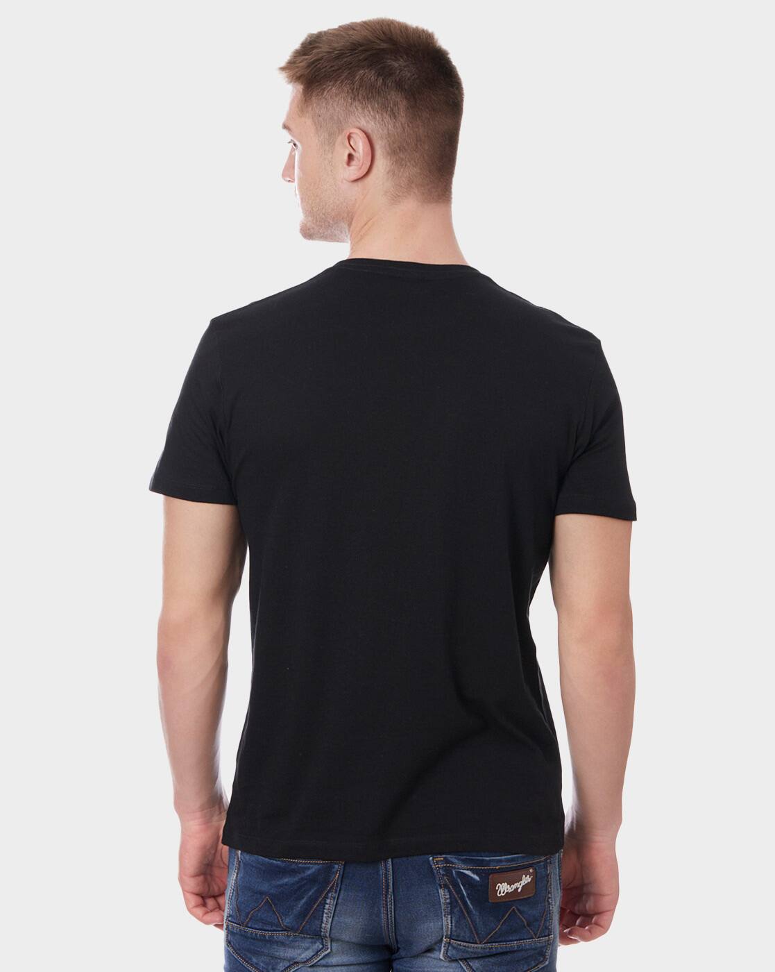 Typographic Print Crew- Neck T-shirt