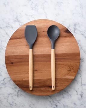 baskety Wooden Handle Spoonula & Spatula Set-picture-20