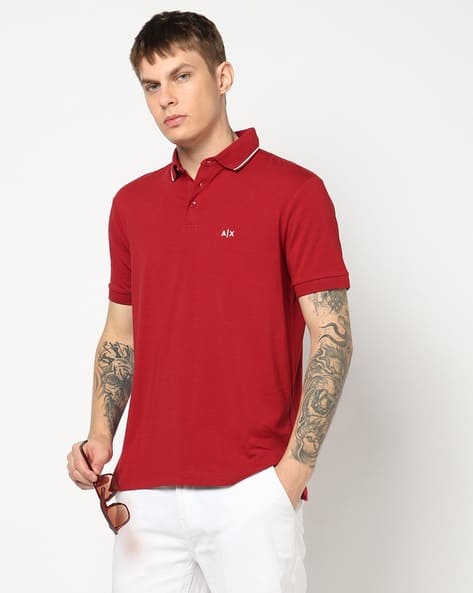 ARMANI EXCHANGE Regular Fit Polo T-Shirt