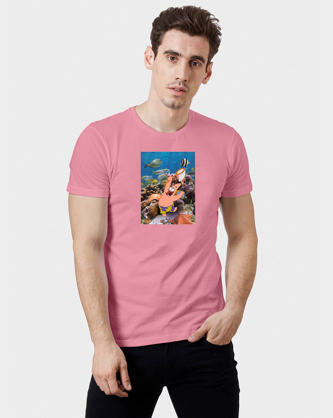 Graphic Print Crew- Neck T-shirt
