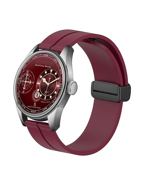 Buda Jeans Co Men Chronograph Wrist Watch with Tang Buckle Closure
