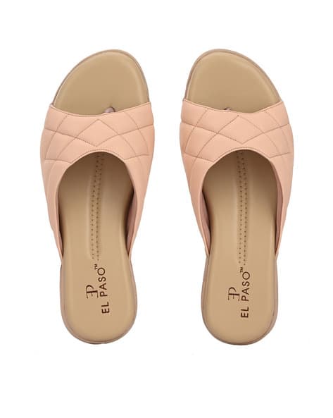 EL PASO Women Patterned Thong-Strap Sandals