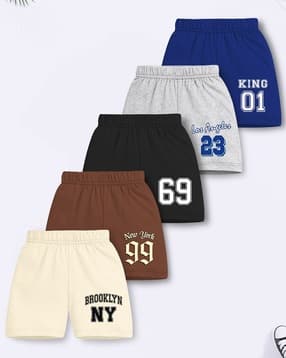 trampoline Boys Regular Fit Graphic Shorts-picture-33