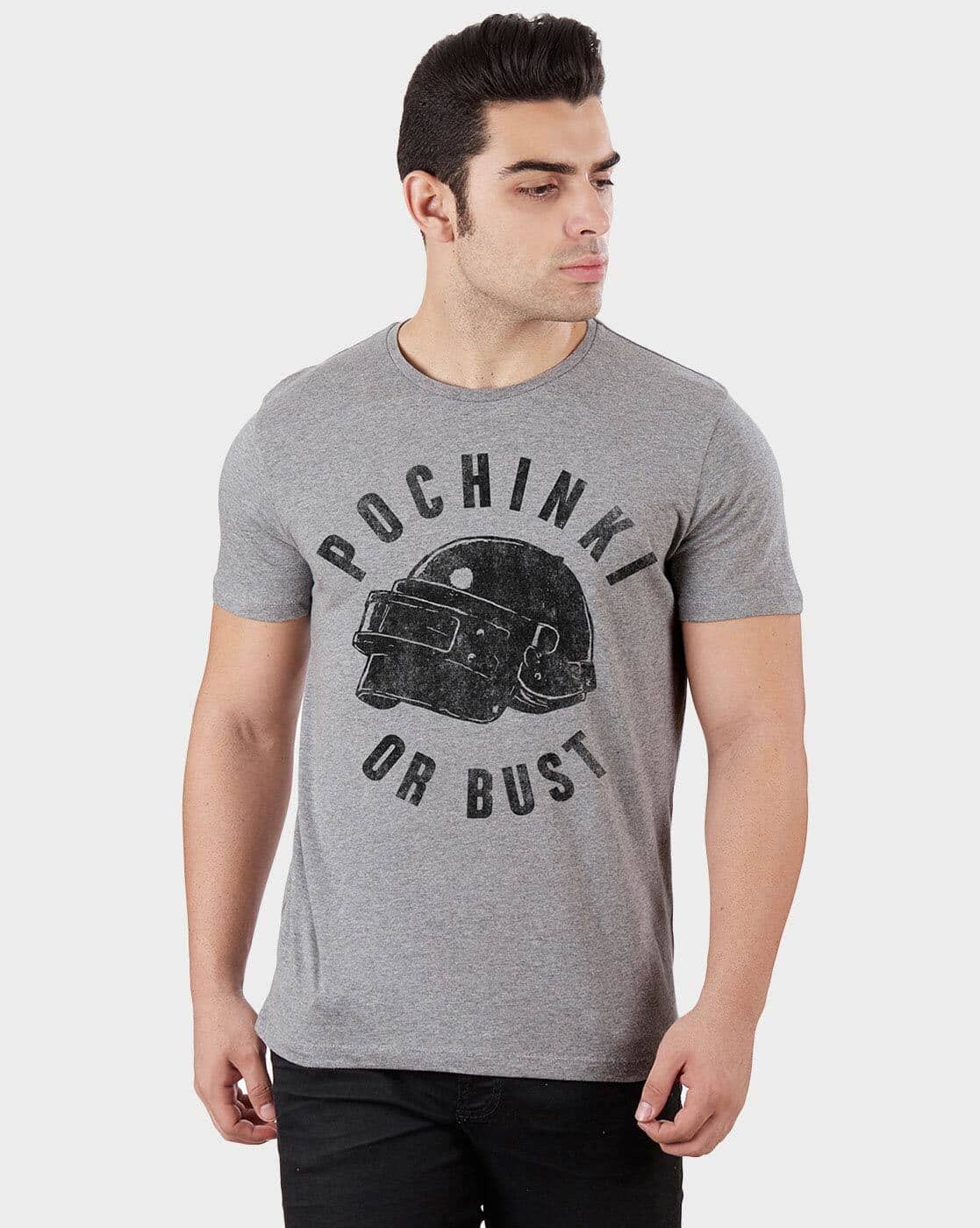 Typographic Print Crew Neck T-shirt