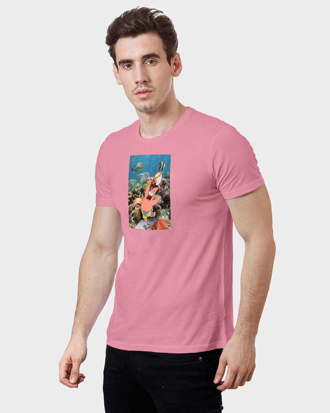 Graphic Print Crew- Neck T-shirt