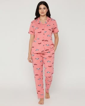 zivame Women Self-design Nightwear Set-picture-32