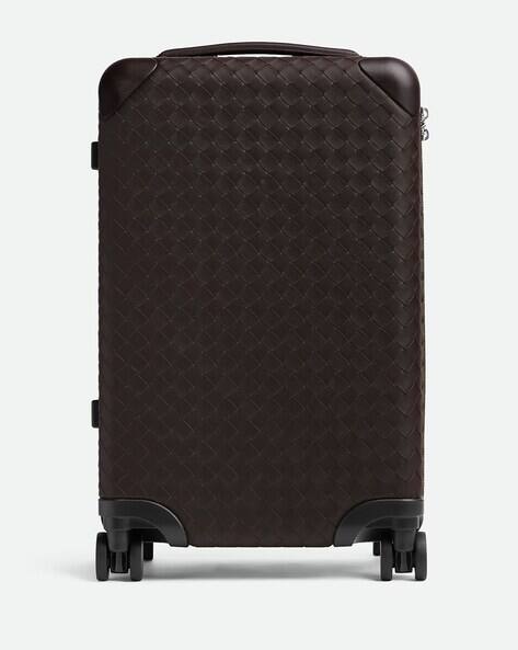 Buy BOTTEGA VENETA Odyssey Intrecciato Cabin Suitcase | Black