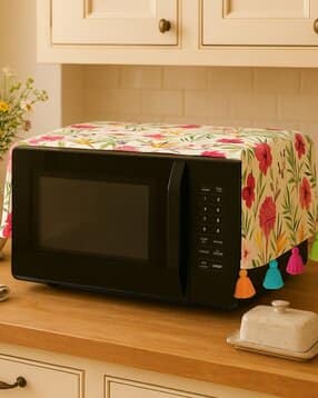 throw pillow Floral Print Microwave Oven Cover- 20 L-picture-11