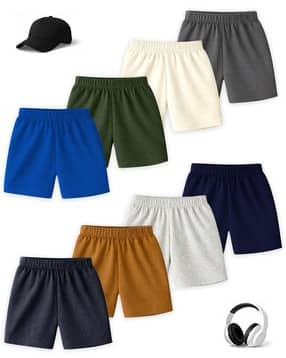 kuchipoo Boys Pack Of 8 Shorts-picture-10