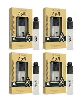 al-nuaim Unisex Set of 4 Long Lasting Rollerball Attars-24 ml-picture-52