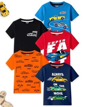 kuchipoo Boys Relaxed Fit Printed T-Shirt-picture-1