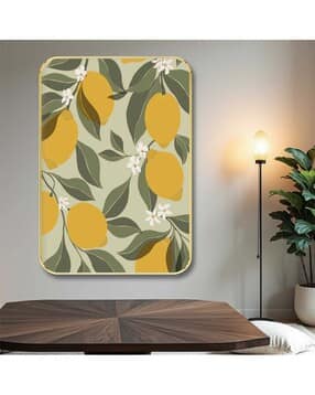 saf Lemon Fruit Wall Art with Golden Frame-picture-53