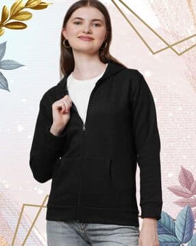 ddaspration Women Regular Fit Zip-Front Sweatshirt-picture-24