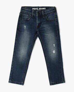 pepe jeans Boys Mid-Wash Regular Fit Jeans-picture-17