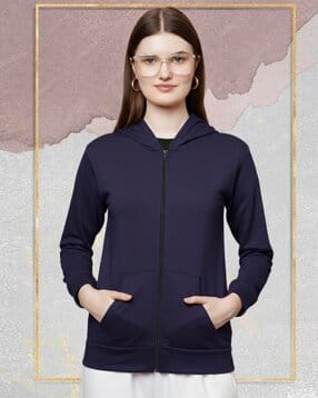 ddaspration Women Regular Fit Zip-Front Sweatshirt-picture-41