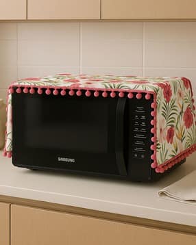 throw pillow Floral Print Microwave Oven Cover -picture-21