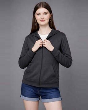 ddaspration Women Regular Fit Hoodie with Zip Closure-picture-53