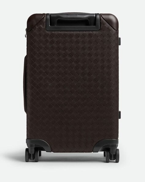 Buy BOTTEGA VENETA Odyssey Intrecciato Cabin Suitcase | Black