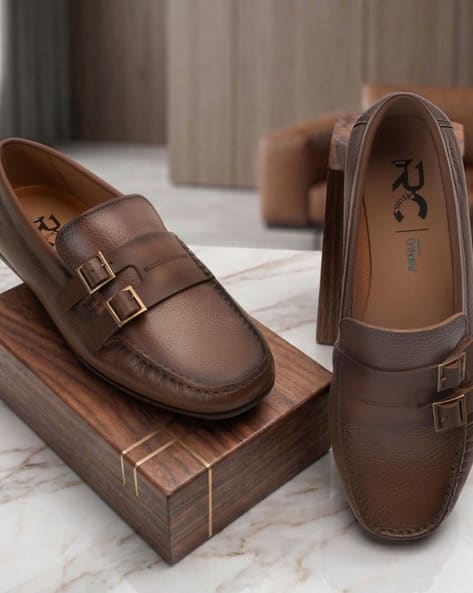 RUOSH Men Low-Top Ankle Slip-On Shoes