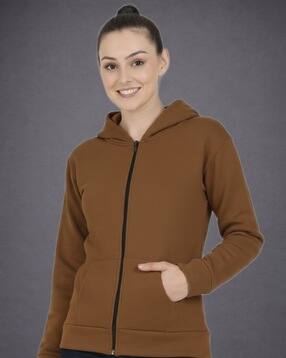 ddaspration Women Regular Fit Hoodie with Zip Closure-picture-18