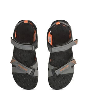 woodland Men Floater Sandals with Velcro Closure-picture-11