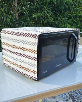Chevron Herringbone Microwave Oven Cover -image-13
