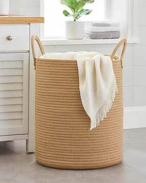 habere india Jute Laundry Basket with Handles-picture-35