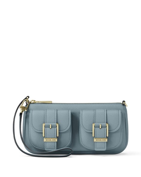 Buy Michael Kors Zoey Small Convertible Pouchette | Purple Color