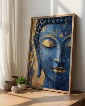 livin luxe Buddha Face Wall Art-picture-18