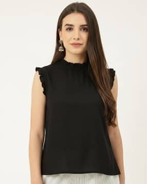 deckedup Women Relaxed Fit Turtle-Neck Top-picture-23