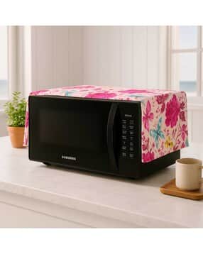 throw pillow Floral Print Microwave Oven Cover -picture-10